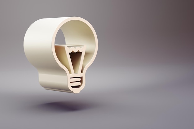 Mooie illustratie symbool iconen op een heldere roze achtergrond 3D rendering illustratie achtergrond