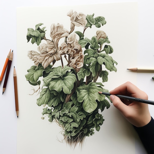 Mooie illustratie van planten