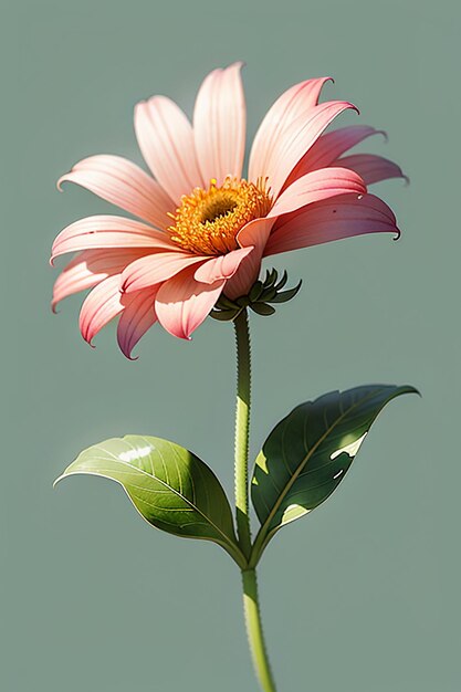 Foto mooie ingemaakte bloemen close-up eenvoudige achtergrond poster cover behang reclame ontwerp