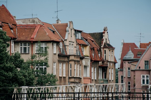 Mooie kleine oude huisjes uit de vorige eeuw als Europese trekpleister.