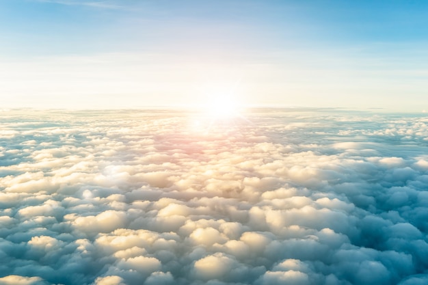 Foto mooie lucht en wolken