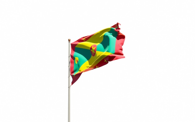 Mooie nationale vlag van Grenada