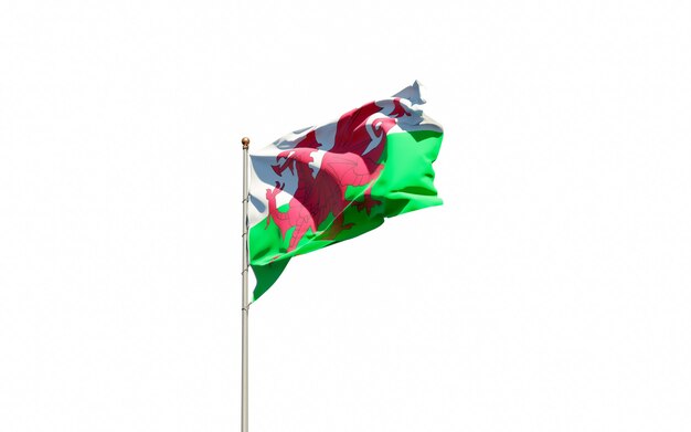 Mooie nationale vlag van Wales