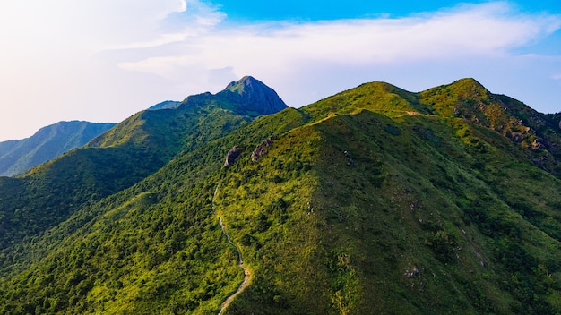 Mooie opname van Ma On Shan Country Park in Hong Kong