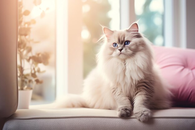 Mooie ragdoll katten ras