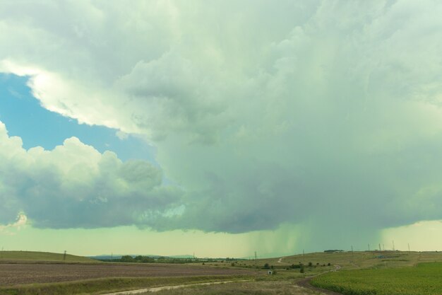 Mooie regenwolken