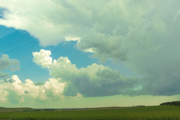 Mooie regenwolken