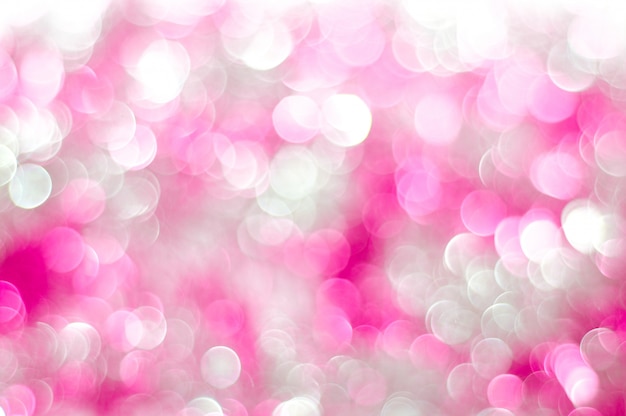 Mooie roze glitter licht bokeh.