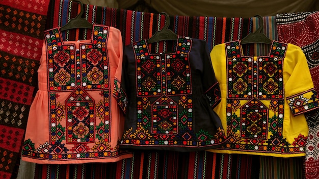 Mooie Sindhi Ajrak jurken