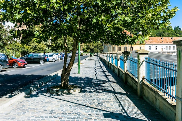 Mooie straat in Brasov