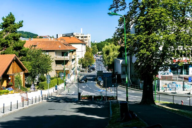 Mooie straat in Brasov