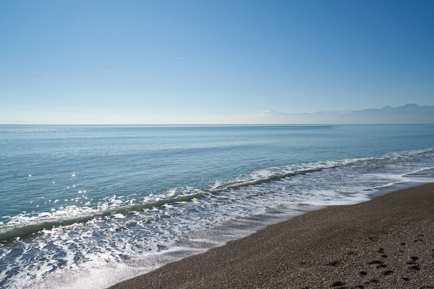 Mooie strandachtergrond