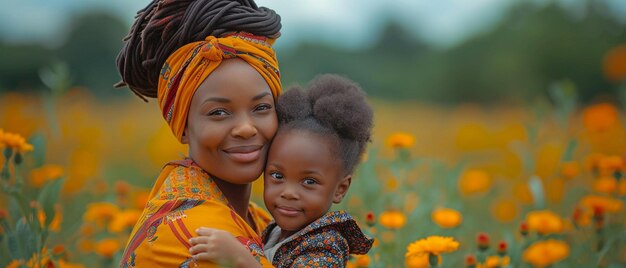 mooie tevreden volwassen moeder die haar gemengde kinderen verenigt door het onderwijzen van Afrika's schattige kleine dochter meisje kiest