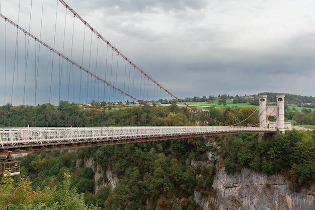 Mooie twee bruggen van La Caille Frankrijk