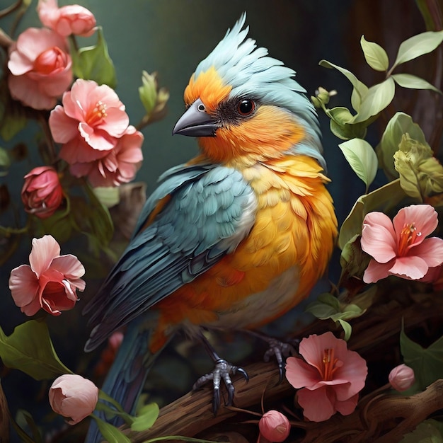 Mooie vogelbeelden gegenereerd door Leonardo Diffusion XL