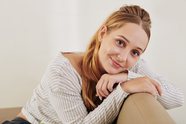 Mooie vrouw portret