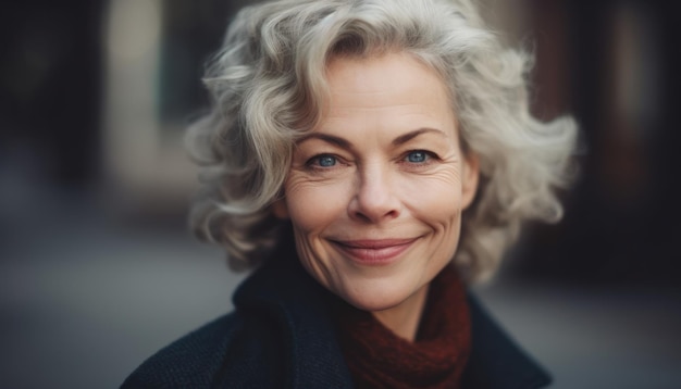 Mooie vrouwen van middelbare leeftijd glimlachen