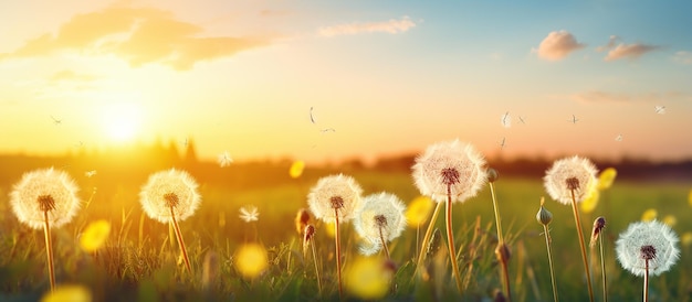 Mooie wilde bloemenachtergrond met vlinders