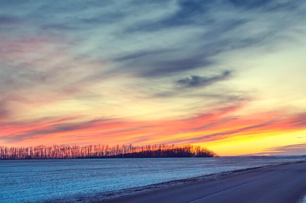 Mooie Zonsondergang