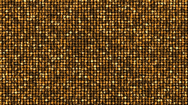 Mooie zwarte achtergrond met gouden glitter. 3D-afbeelding
