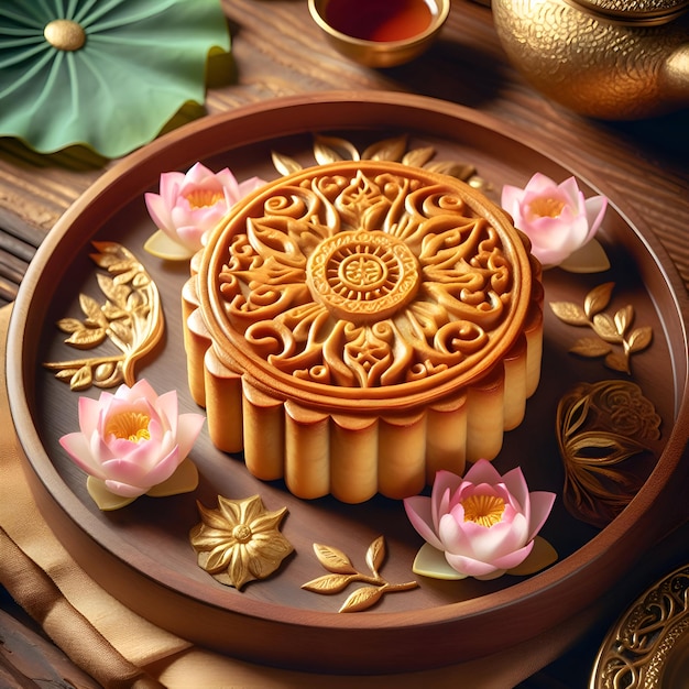 Photo moon cake amp malaysia landscape