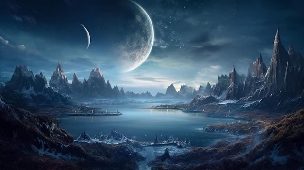 9,847 Moonscape Images, Stock Photos & Vectors | Shutterstock