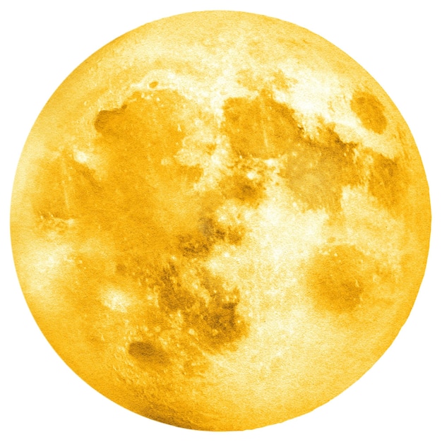 the moon png sticker transparent background