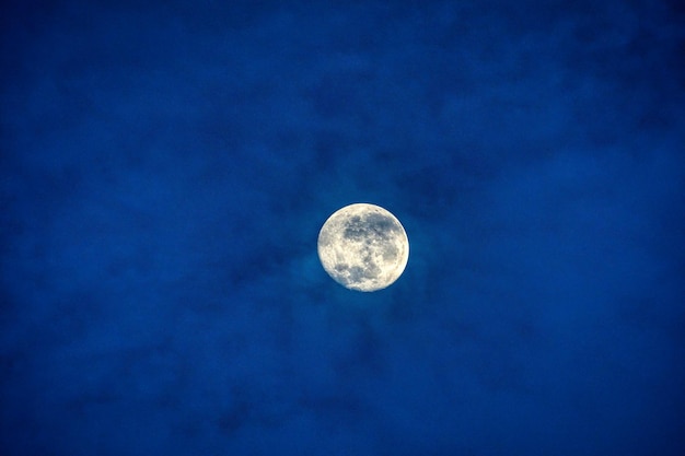 The Moon in the Sky Photo