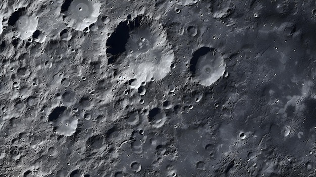 Photo moon surface texture background lunar soil texture generative ai