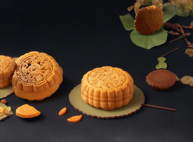 Mooncake close up shoot