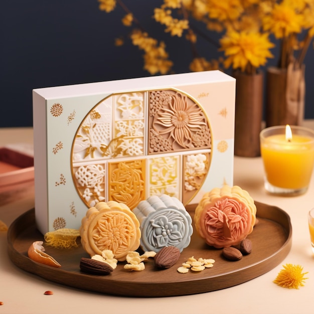 Mooncakes Midden-herfstfestival