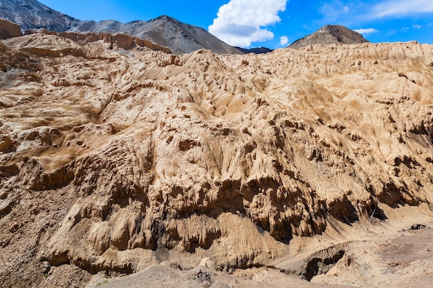 Moonland near Lamayuru village in Ladakh