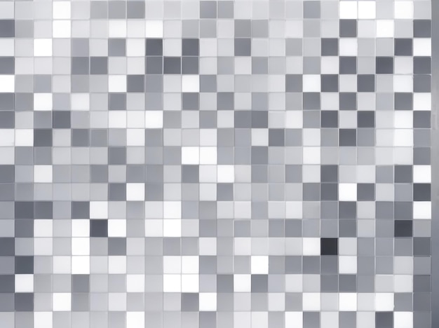 Moonstone Grey Fading Pixel Square Modern Abstract Design