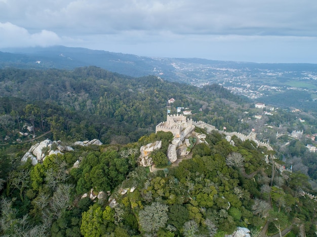 Moorish Castle in Sintra Portugal