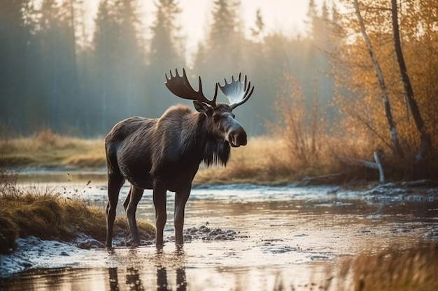 Photo moose