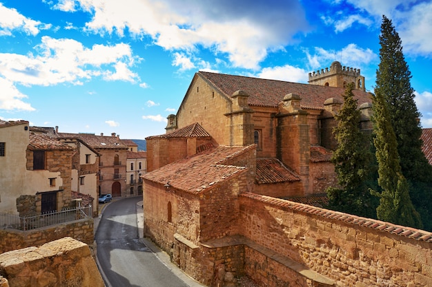 Mora de Rubielos-dorp in Teruel Spanje