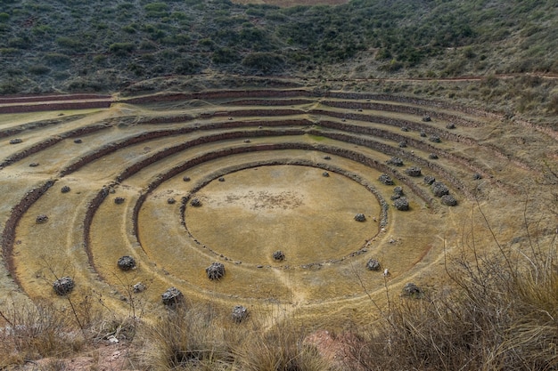 moray archeologisch centrum urubamba cuzco peru