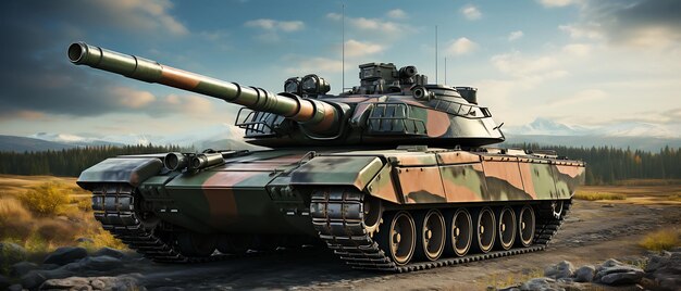 Mordern army transport Military War tank background