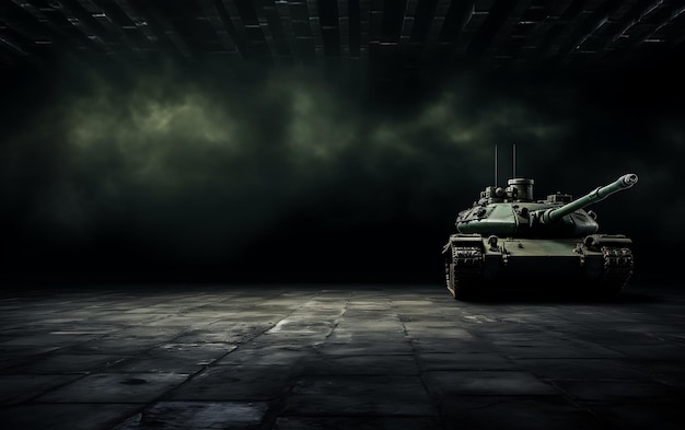 Photo mordern army transport military war tank background