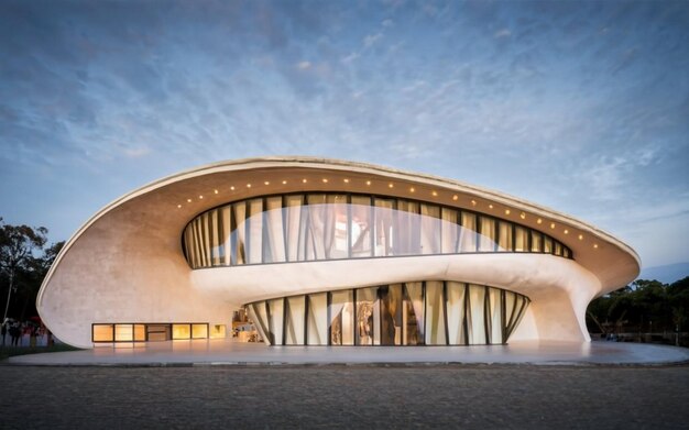 mordern house facade in south germany