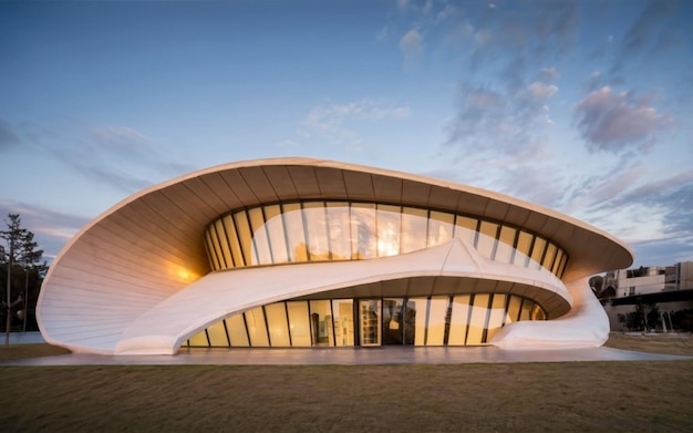 Photo mordern house facade in south germany