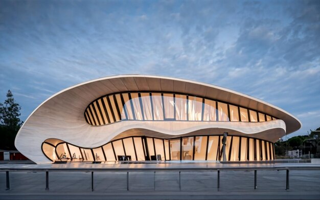 Photo mordern house facade in south germany