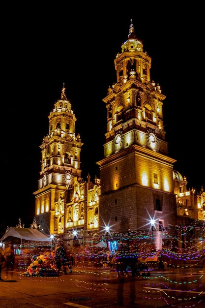 Morelia night view