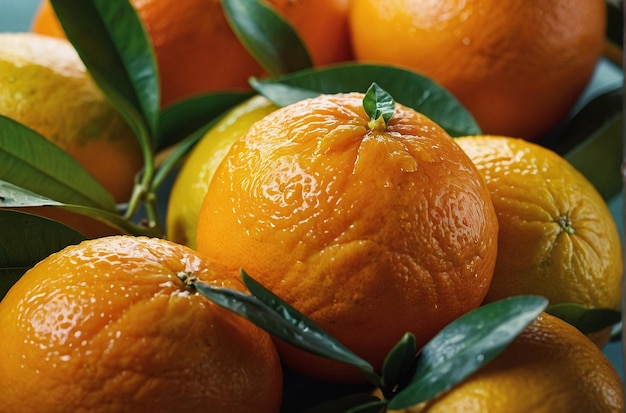 朝の柑橘類の喜び