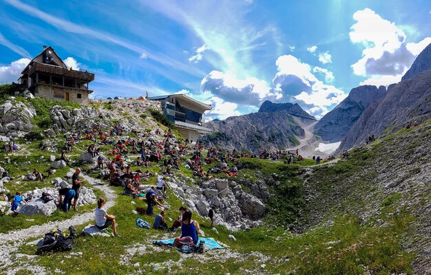 Morning concert in the mountains