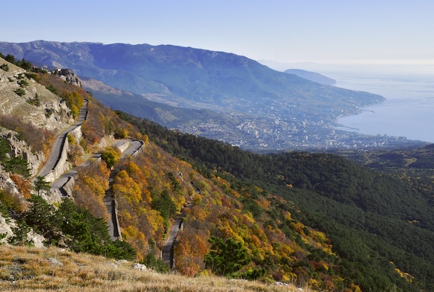 Morning in Crimea on AIPetri