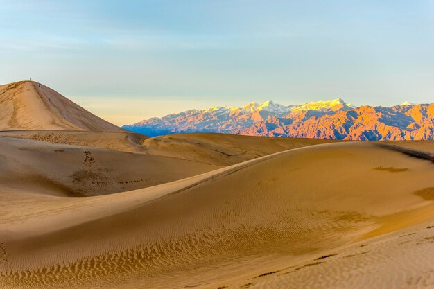 Morning Light Over Zabriskie Point 4K Ultra HD Image Death Valley National Park California