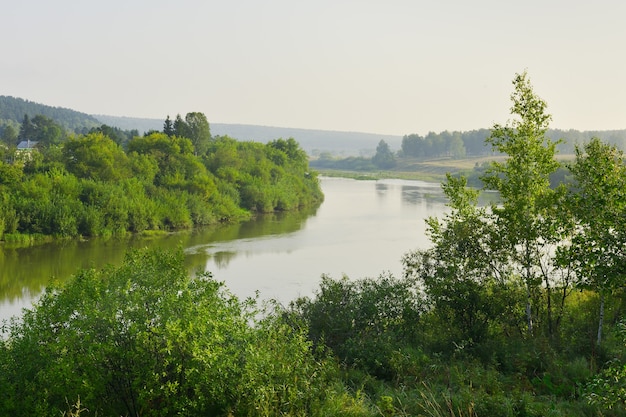 Фото Утро на реке ине