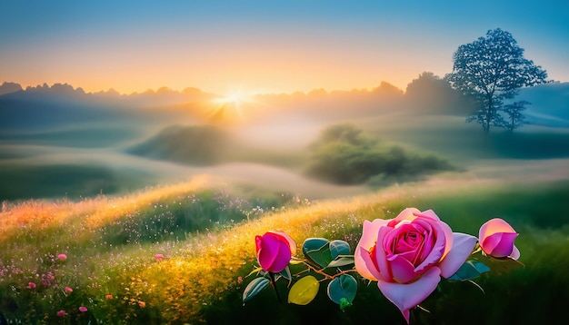 Фото Утренняя роза. безмятежная симфония мягких оттенков и нежного света.