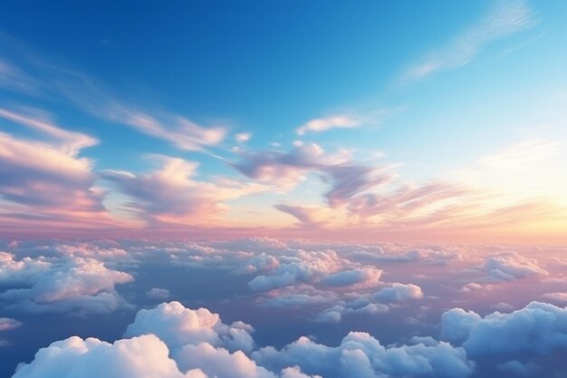 morning sky photos background and copy space